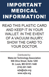 Vacuum Card, English